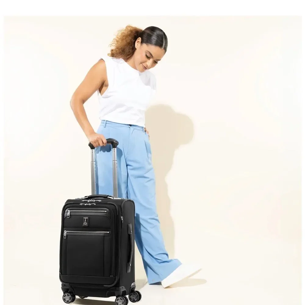 Travelpro Platinum Elite Carry-On Business Plus Spinner luggage suitcase